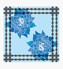 Art Nouveau Inspired Winter Photographic Print