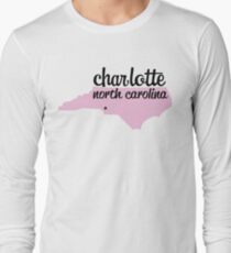charlotte nc Long Sleeve T-Shirt