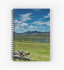Kilcoy view Spiral Notebook