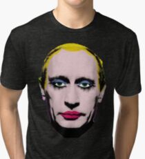 Gay Clown Putin Tri-blend T-Shirt