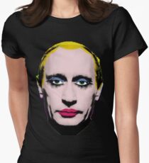 Gay Clown Putin Women's Fitted T-Shirt