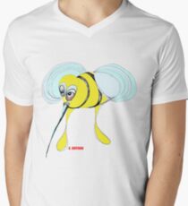 Bee Men's V-Neck T-Shirt