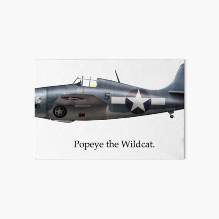 Popeye the Wildcat Art Board Print