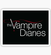 The Vampire Diaries logo Sticker
