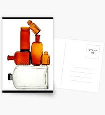 Balancing Bottles Postcards