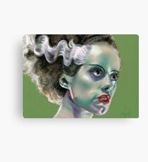The Bride of Frankenstein Canvas Print