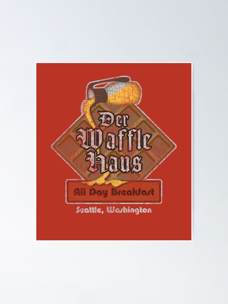 Der Waffle Haus Dead Like Me Poster By Imsecretlygeeky Redbubble
