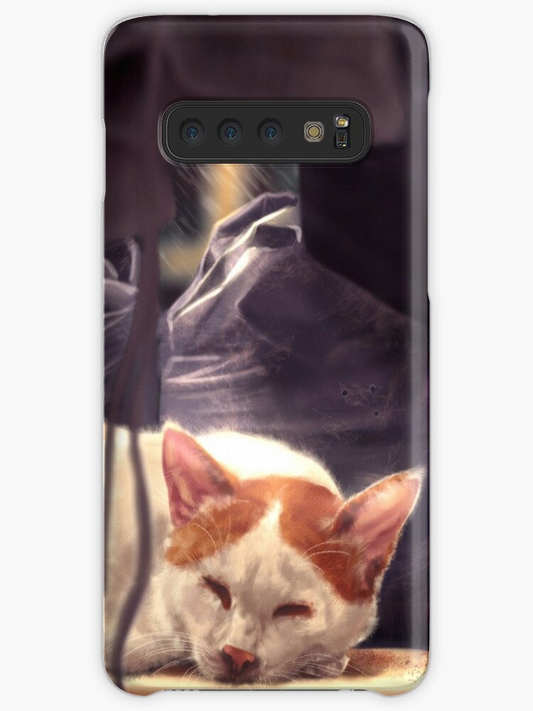 Kitten Rain Samsung S10 Case