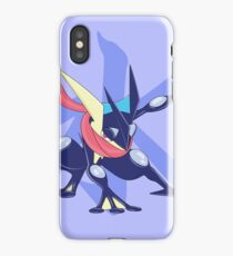 Greninja with Water Kanji iPhone Case/Skin