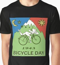Bicycle Day T-shirt - 1943 Vintage (Albert Hofmann LSD) Graphic T-Shirt