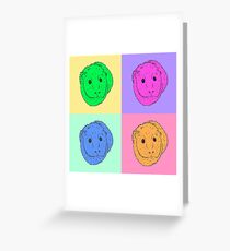 Pop Art Guinea pig Greeting Card