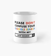 Law Degree Mug