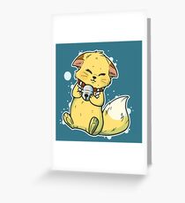 Kokkuri-san Greeting Card