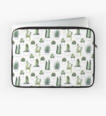 Watercolour cacti & succulents Laptop Sleeve