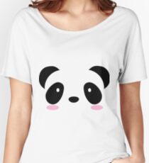 Cute Panda Women's Relaxed Fit T-Shirt