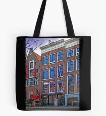 Anne Frank Home In Amsterdam Tote Bag