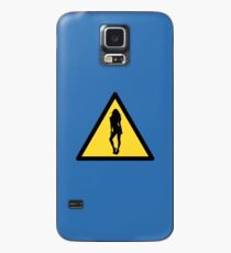 Danger : woman Case/Skin for Samsung Galaxy