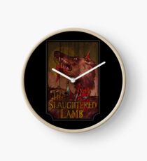 Amerikanischer Werwolf - Geschlachtetes Lamm Uhr