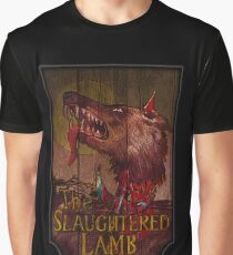 Amerikanischer Werwolf - Geschlachtetes Lamm Grafik T-Shirt