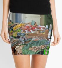 Fruit And Produce Lady Mini Skirt