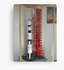 Saturn V Rocket Metal Print