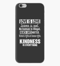 Freundlichkeit ist alles iPhone-Hülle & Cover
