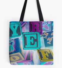 Children's Alphabet Blocks Tote Bag