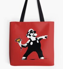 2 Bit Flower Thrower Tote Bag