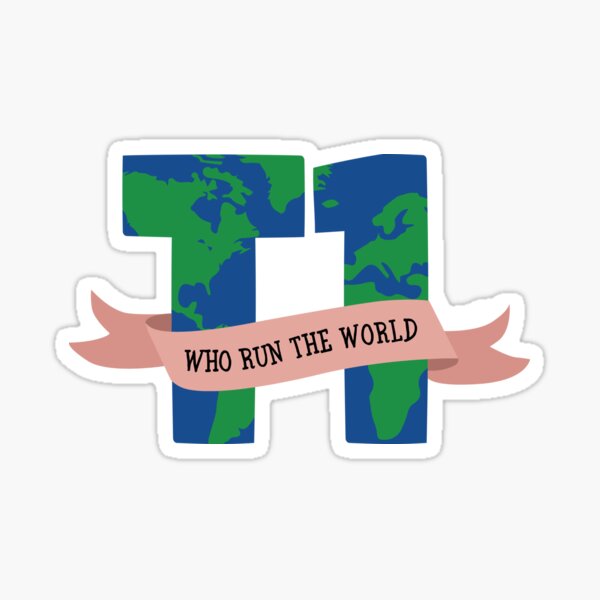 TCNJ T1 Girls Sticker