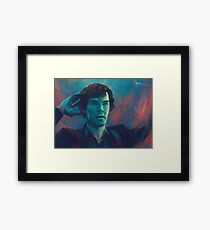 I Don't Know The Code Framed Print