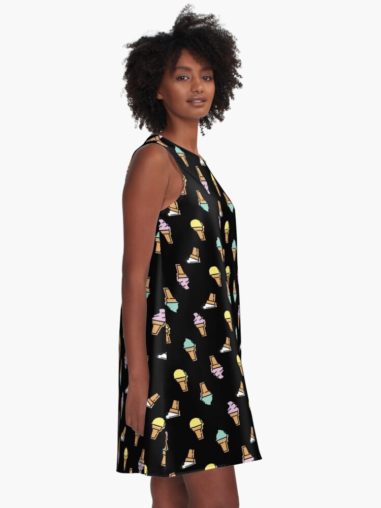 Alternate view of I Scream, You Scream, We All Scream, for Ice Cream! A-Line Dress