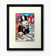 DJ Rich Uncle Pennybags 2 Framed Print