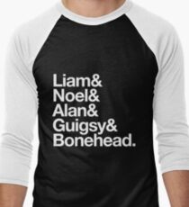 OASIS & Men's Baseball ¾ T-Shirt