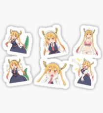 Tohru - Miss Kobayashi's Dragon Maid Sticker set Sticker