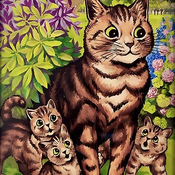 Curious cat prints and ceramics: the life and art of Louis Wain