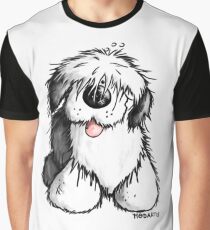 Bobbie Old English Sheepdog Graphic T-Shirt