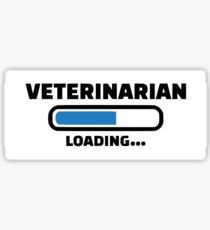 Vet Student - Veterinarian Loading... Sticker