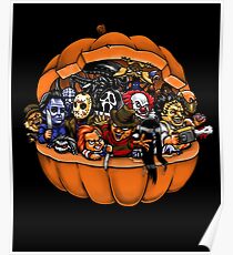 Horror Movie Mashup (Halloween) case/phone/shirts Poster