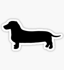 Pegatina Perro tejonero