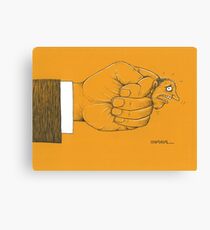 Finger Canvas Print