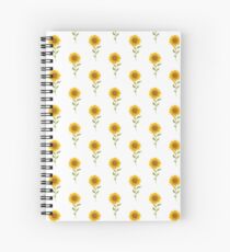 Lovely Sunflower Spiral Notebook