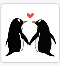 Penguin Love Sticker