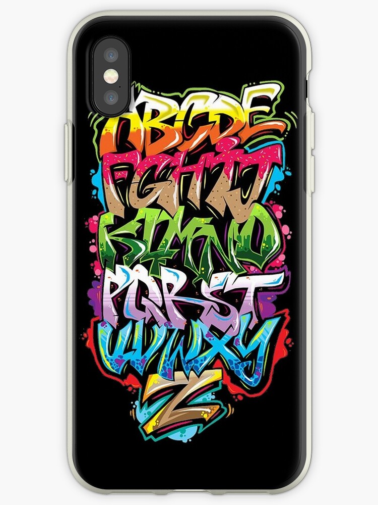 coque iphone xs graffiti