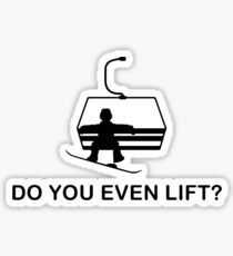 Est-ce que vous soulevez même? Sticker