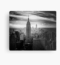 Lienzo metálico Skyline de la ciudad de Nueva York