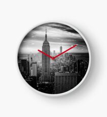 Reloj Skyline de la ciudad de Nueva York