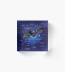 planet from solar system Acrylic Block