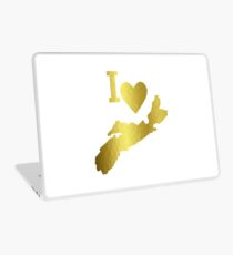 Gold Nova Scotia Laptop Skin