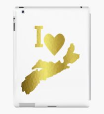 Gold Nova Scotia iPad Case/Skin