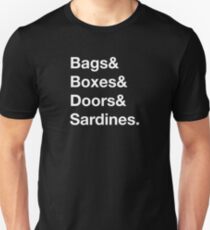 Noises Off - Sardines Unisex T-Shirt